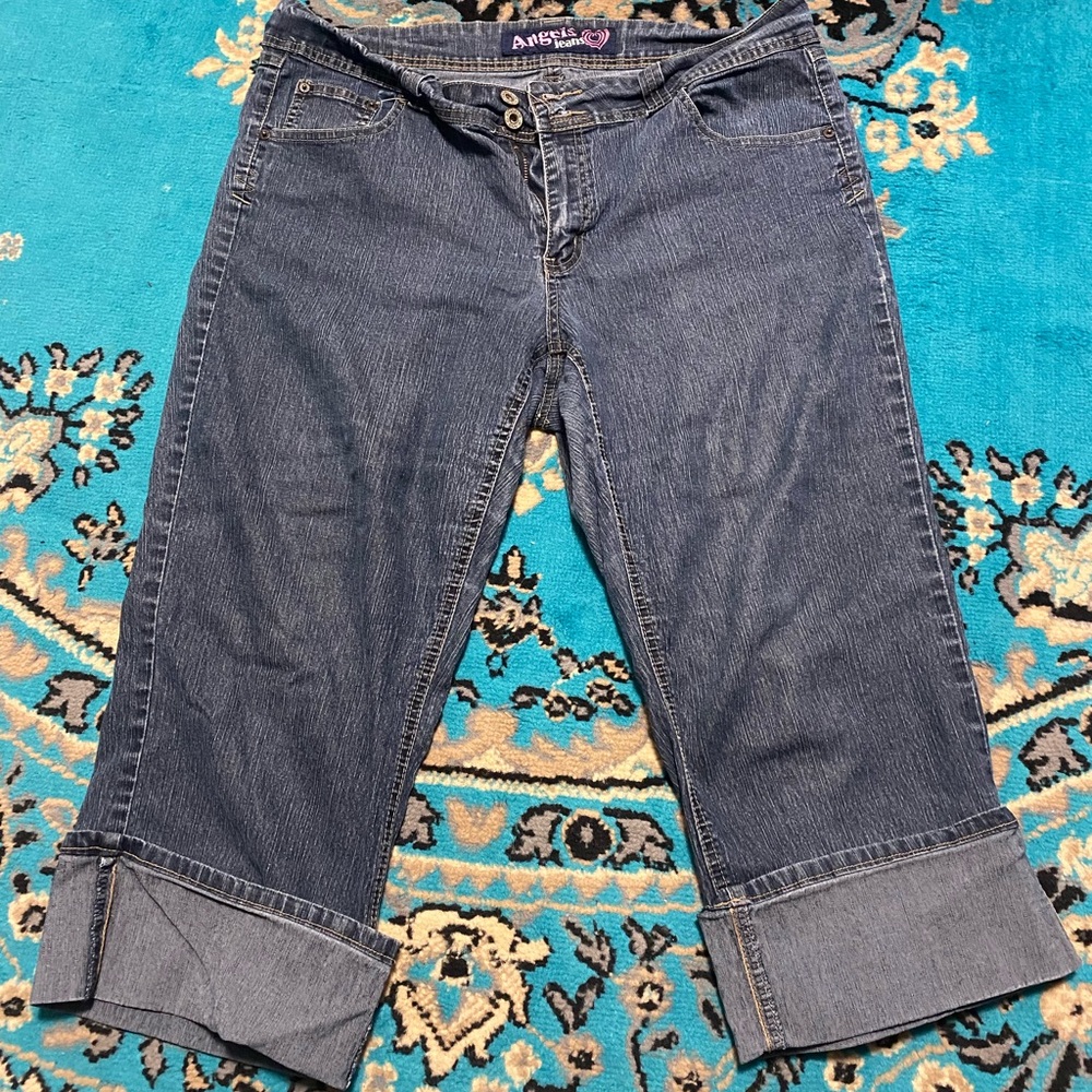 AG Adriano Goldschmied Medium Blue Ankle Jeans